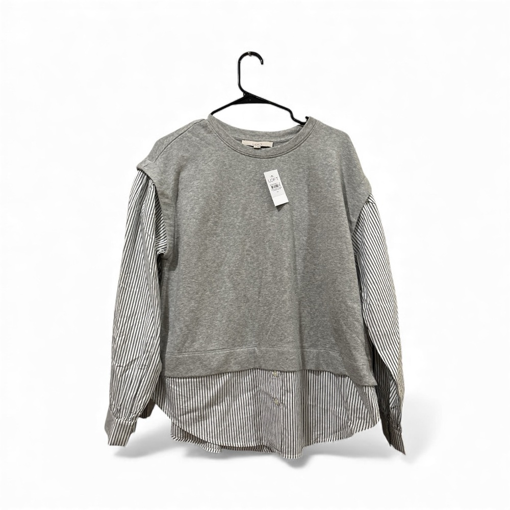 Loft Light Gray Pullover - image 1